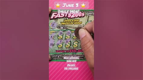 This game that can turn your $2 investment into a sweet $50,000! And with over 3 million winning tickets up for grabs, your chances of striking it rich stand at an enticing 1-in-4. . Fast 200s scratch off star symbol